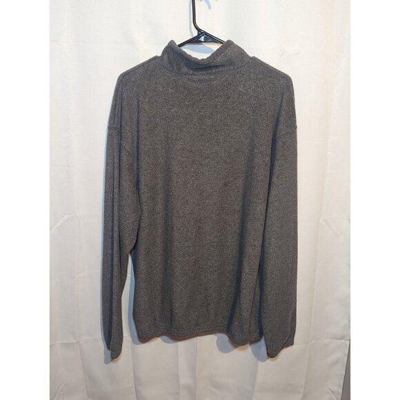 Sports Illustrated XL Fleece Jacket Mens Gray Full Zip Long Sleeve Soft - Picture 10 of 15